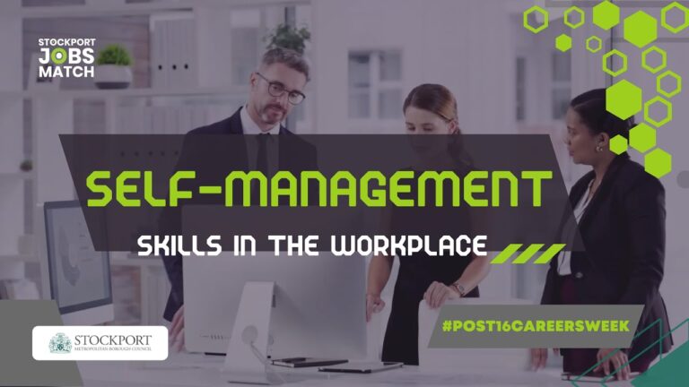 Self-Management Skills in the Workplace