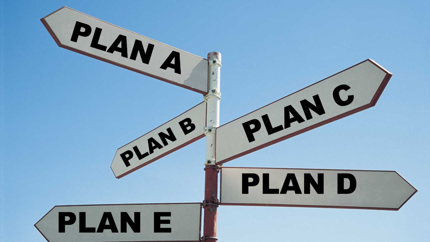 Use My Plan B Worksheet to devise a back-up plan and ensure your career goals stay on track